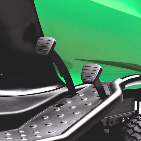 ovládání hydrostatické převodovky