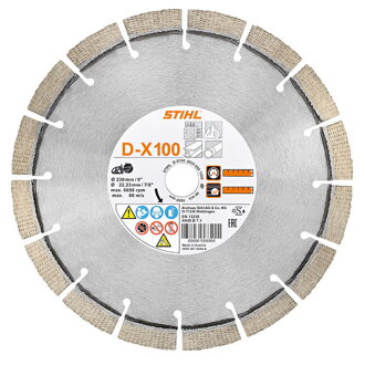 Diamantový rozbrušovací kotouč D-X100 Ø 230 mm