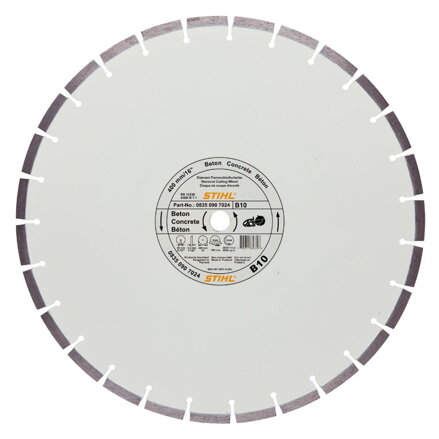 Diamantový řezný kotouč D-B10 Ø 350 mm