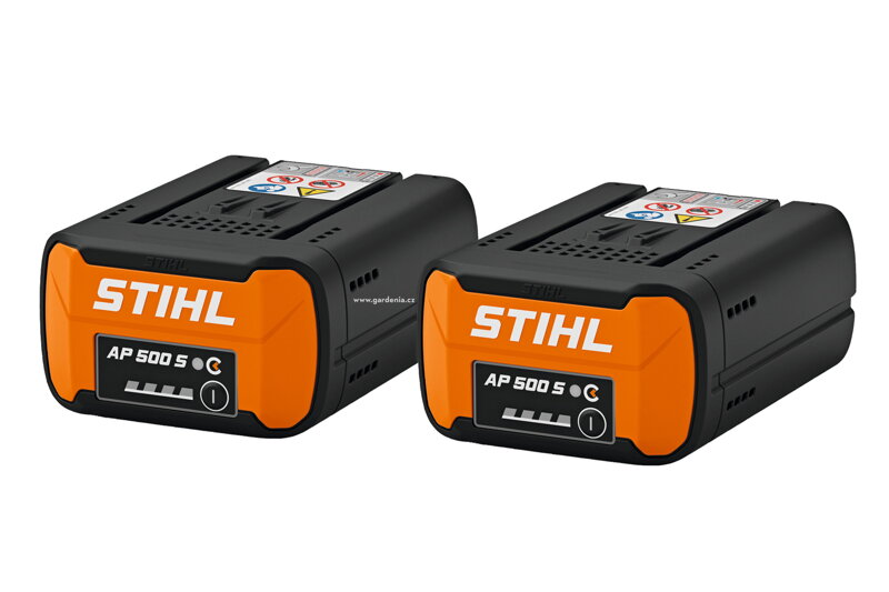 2x Akumulátor AP 500 S 2x Akumulátor AP 500 S